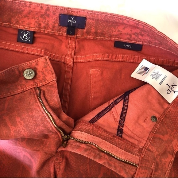 NYDJ Python Print Ankle Jeans - Picture 8 of 16